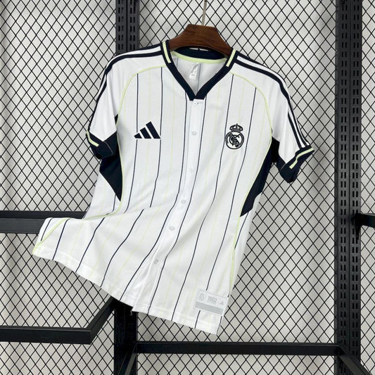 Camisa Masculina Real Madrid US Pack Baseball - Adidas 25/26
