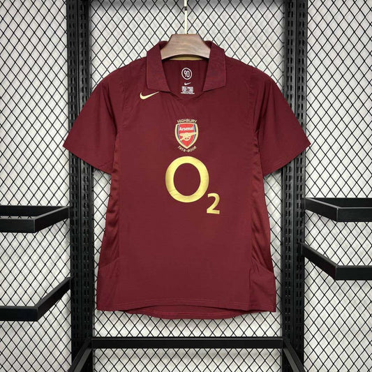 Camisa Retrô Arsenal I - Nike 05/06
