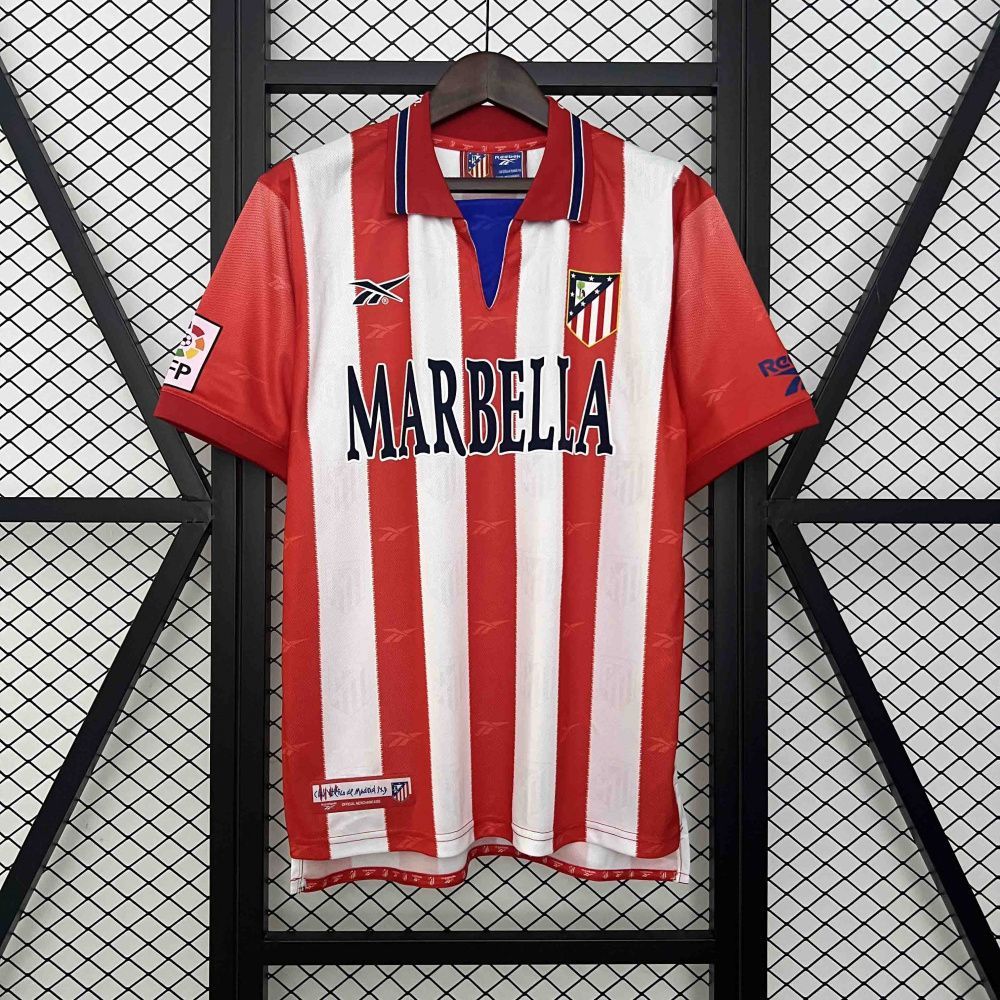 Camisa Retrô Atlético de Madrid I - Reebok 98/99