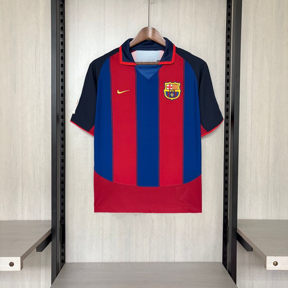 Camisa Retrô Barcelona I - Nike 03/04