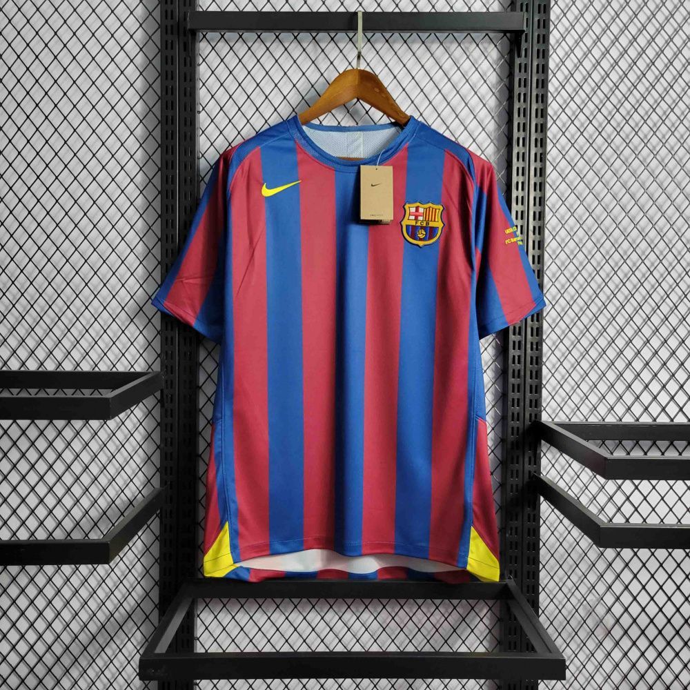 Camisa Retrô Barcelona I - Nike 05/06