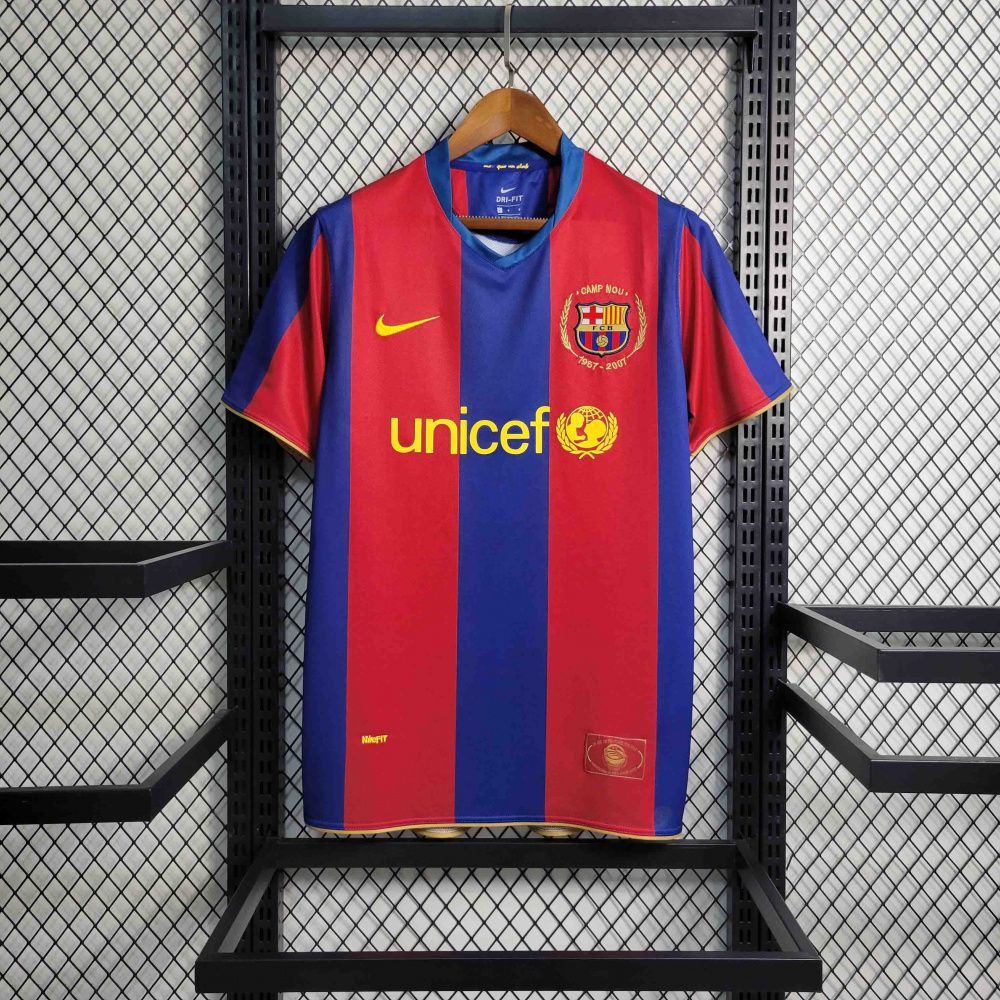 Camisa Retrô Barcelona I - Nike 07/08