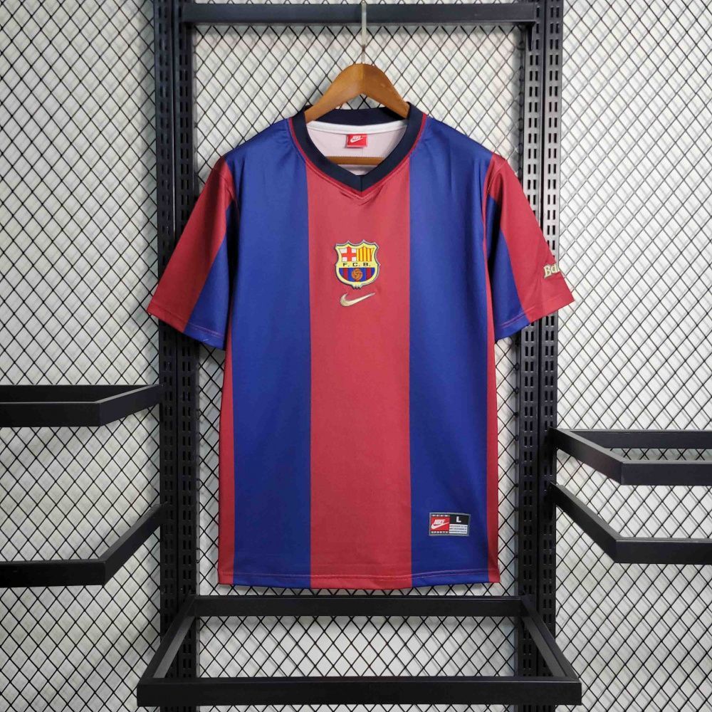 Camisa Retrô Barcelona I - Nike 98/99