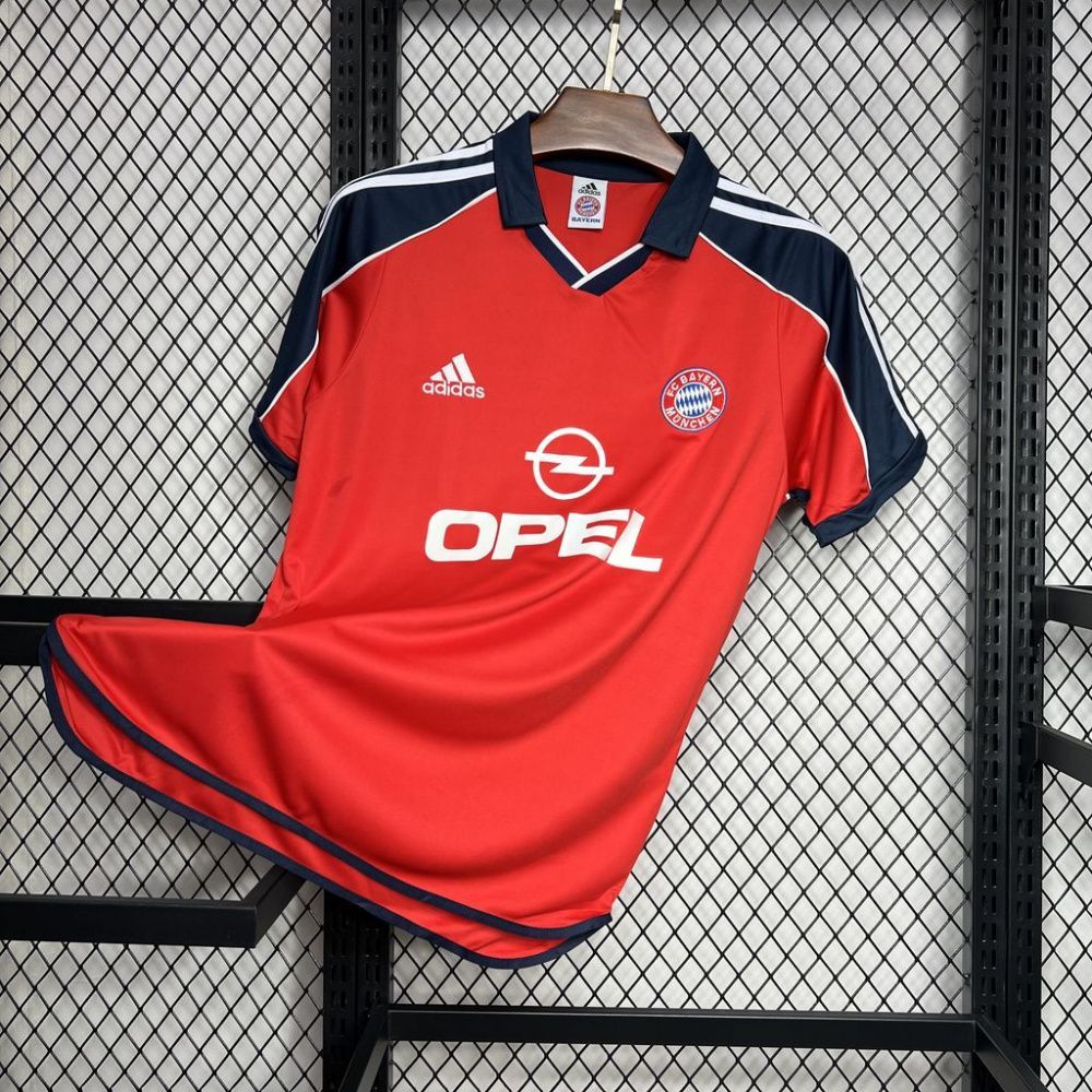 Camisa Retrô Bayern de Munique I - Adidas 00/01