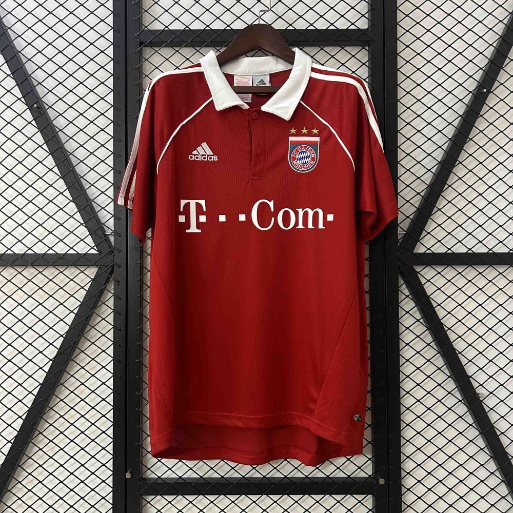 Camisa Retrô Bayern de Munique I - Adidas 05/06