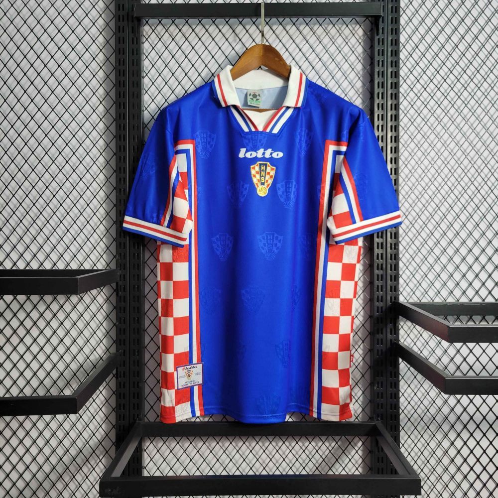 Camisa Retrô Croácia II - Lotto 1998