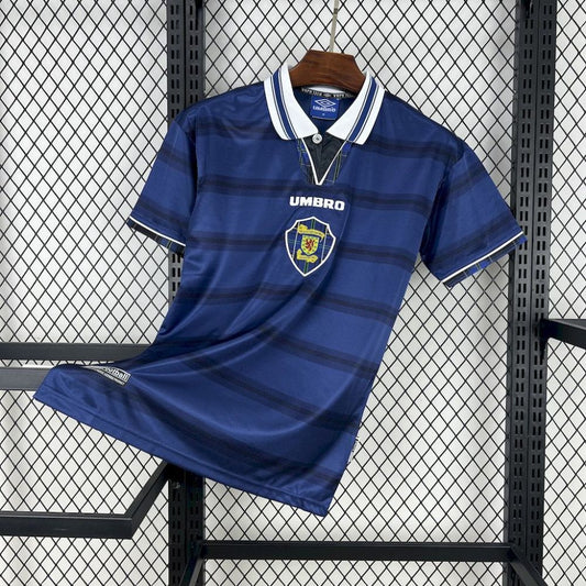 Camisa Retrô Escócia I - Umbro 98/00
