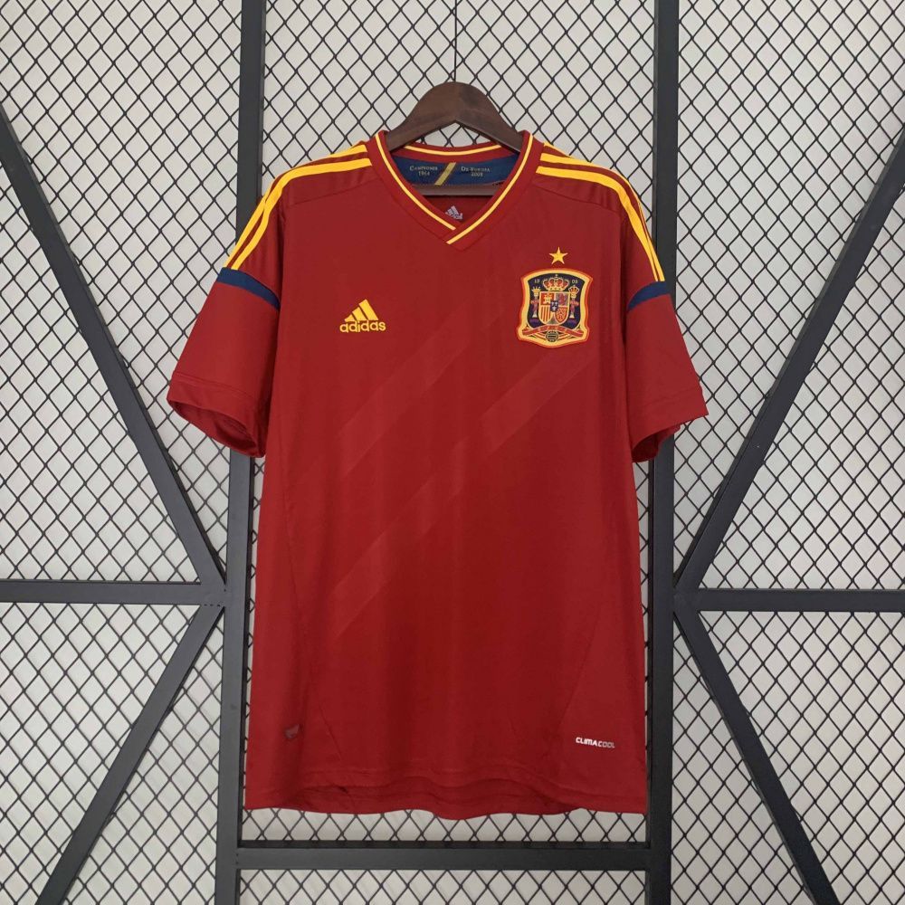 Camisa Retrô Espanha I - Adidas 2012