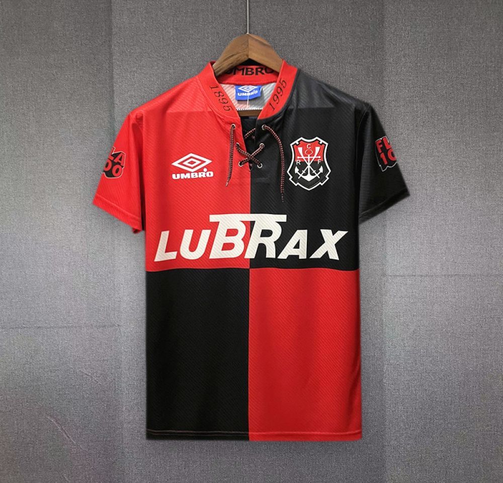 Camisa Retrô Flamengo Centenário - Umbro 1995