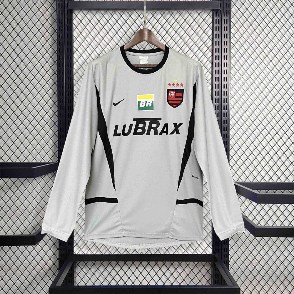 Camisa Retrô Manga Longa Flamengo Goleiro I - Nike 02/03