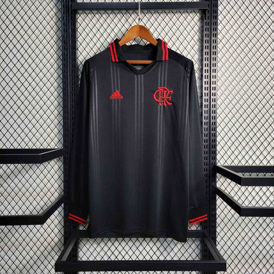 Camisa Retrô Manga Longa Flamengo II - Adidas 19/20