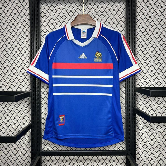 Camisa Retrô França I - Adidas 1998
