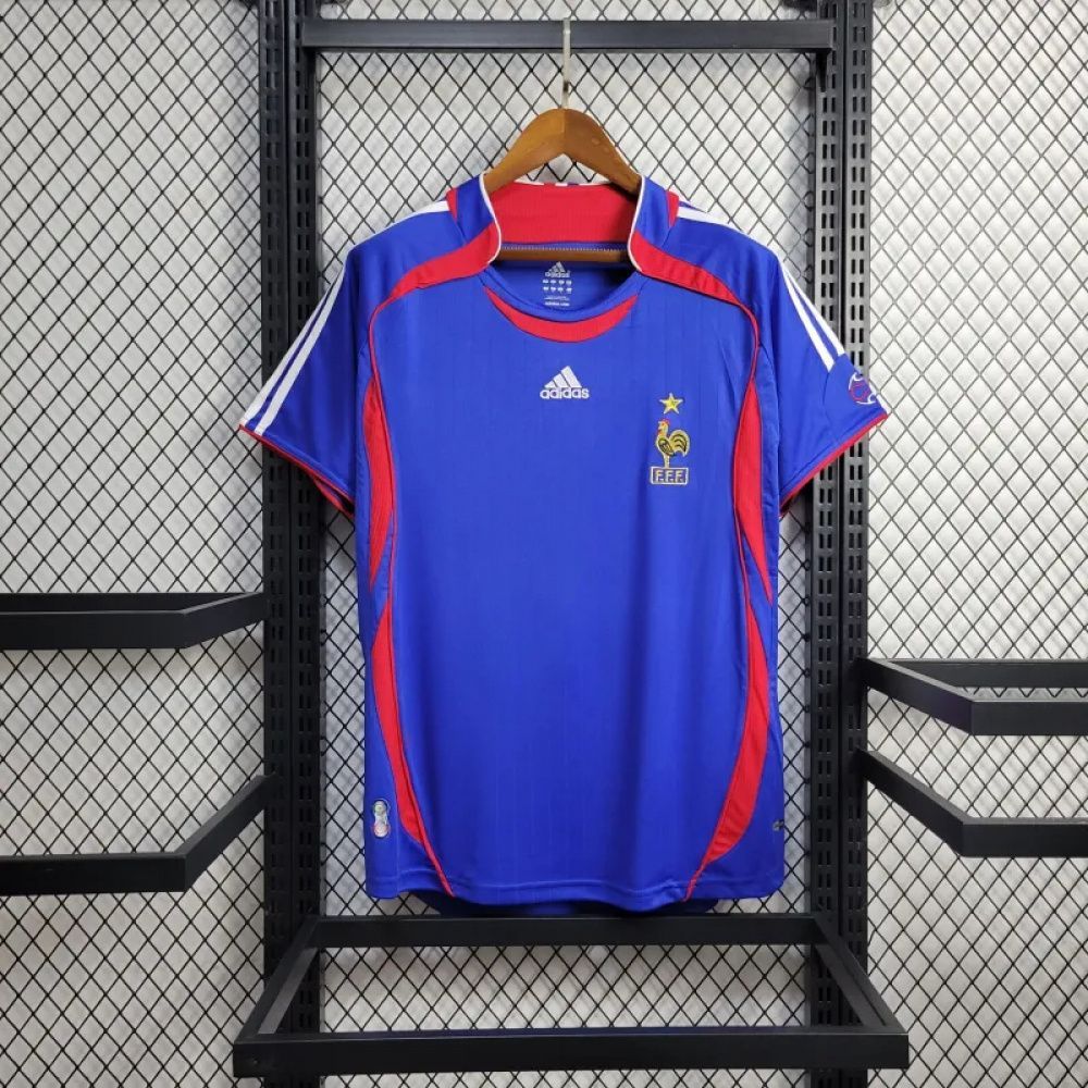 Camisa Retrô França I - Adidas 2006