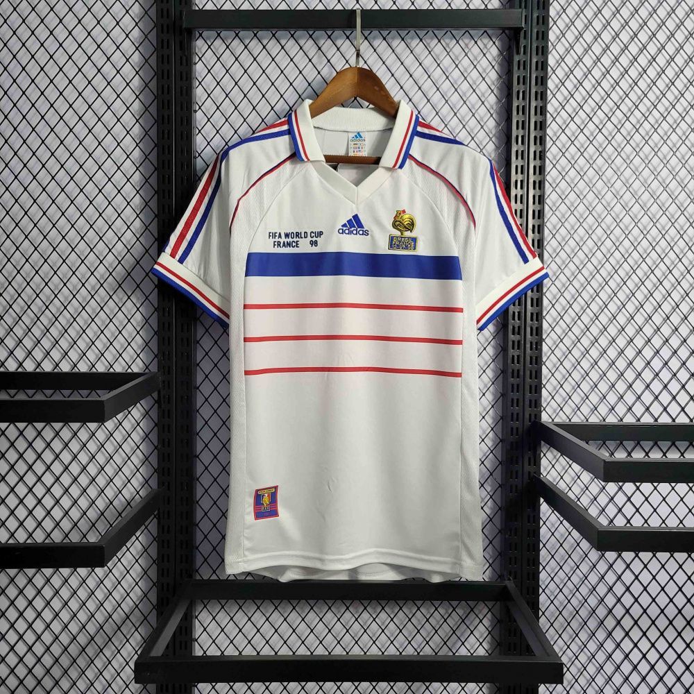 Camisa Retrô França II - Adidas 1998