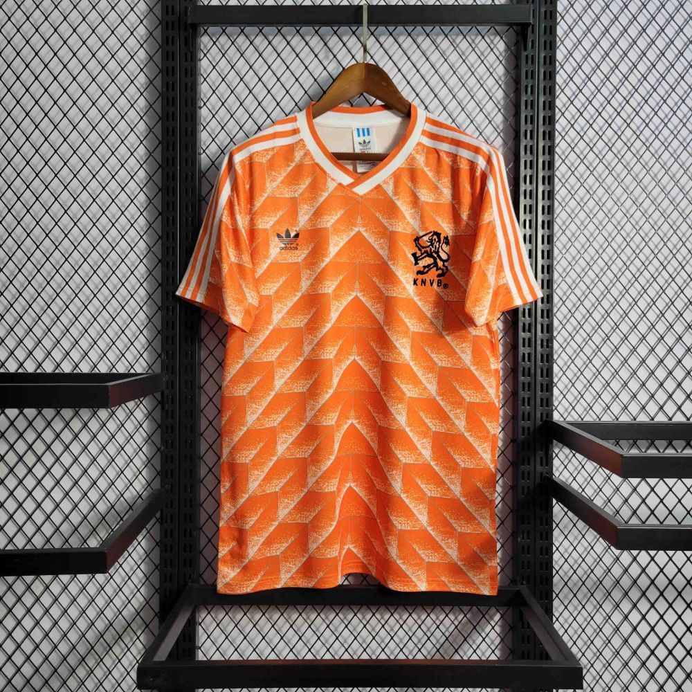 Camisa Retrô Holanda I - Adidas 1988