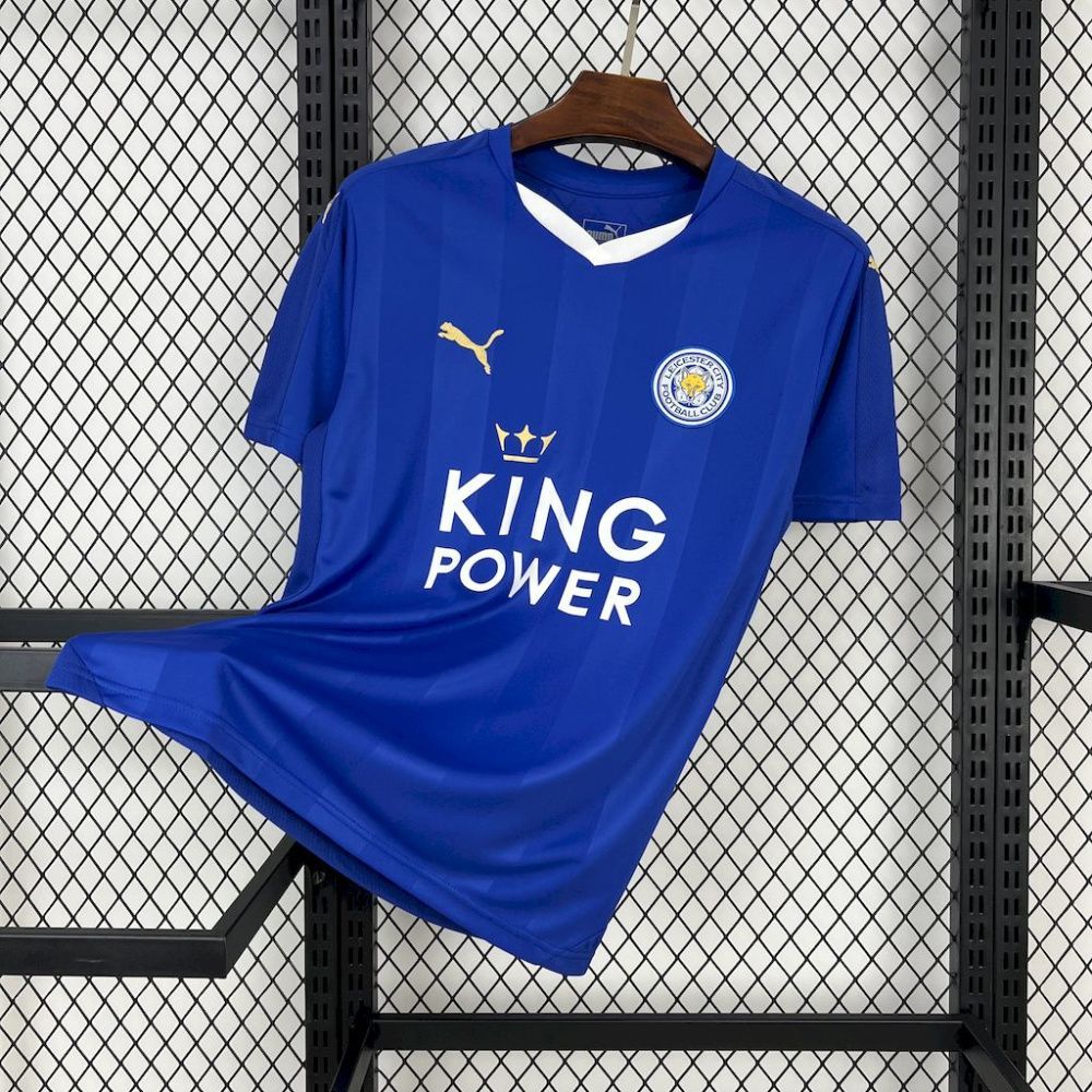Camisa Retrô Leicester City I - Puma 15/16