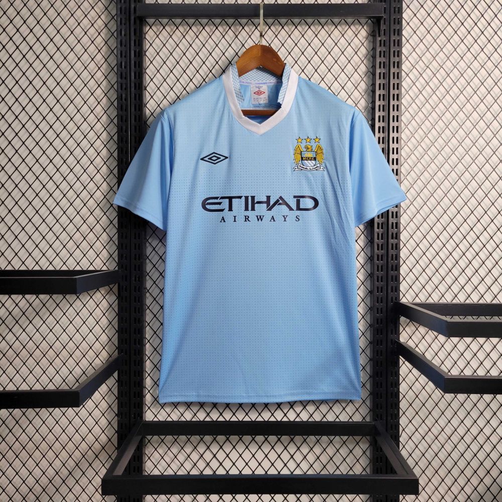 Camisa Retrô Manchester City I - Umbro 11/12