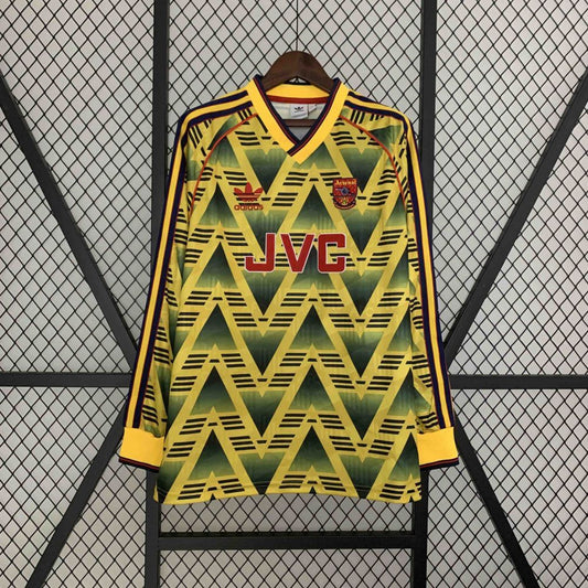 Camisa Retrô Manga Longa Arsenal I - Adidas 91/93