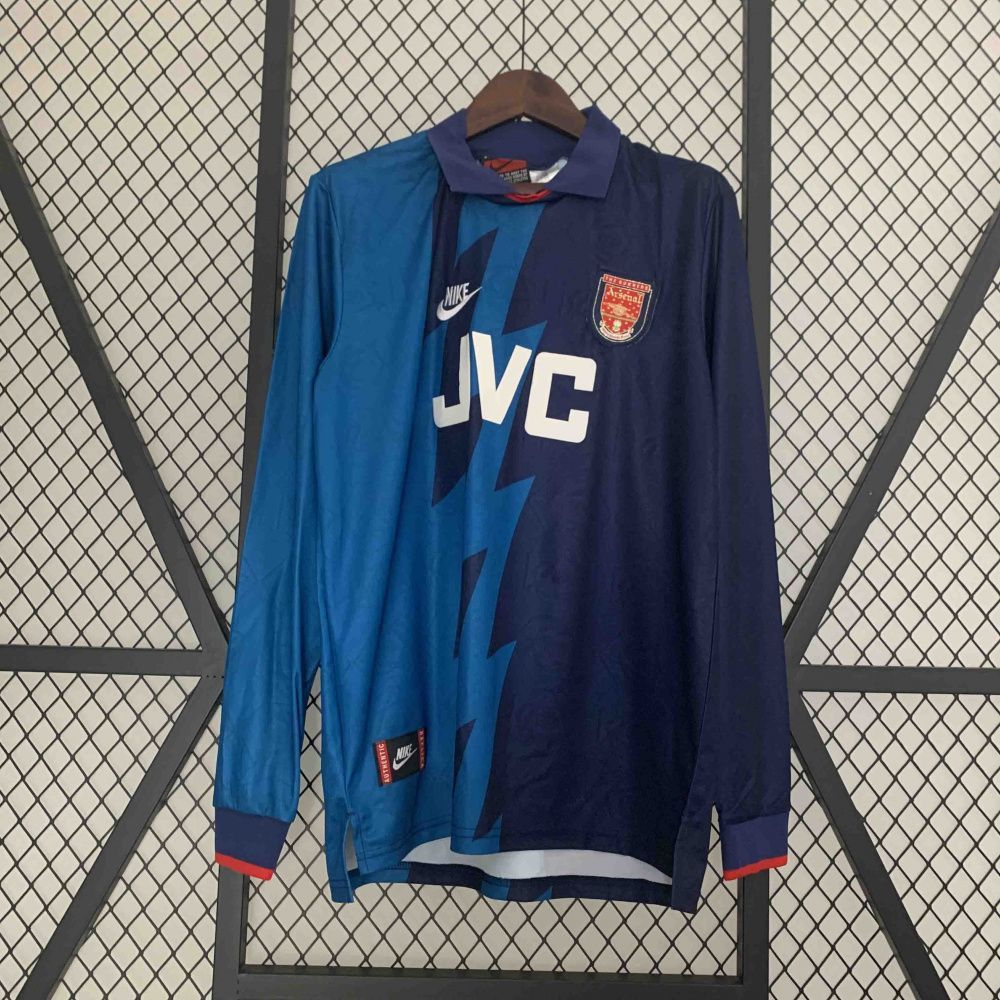 Camisa Retrô Manga Longa Arsenal II - Nike 95/96