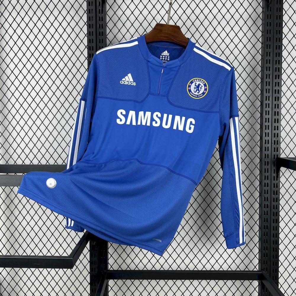 Camisa Retrô Manga Longa Chelsea I - Adidas 09/10
