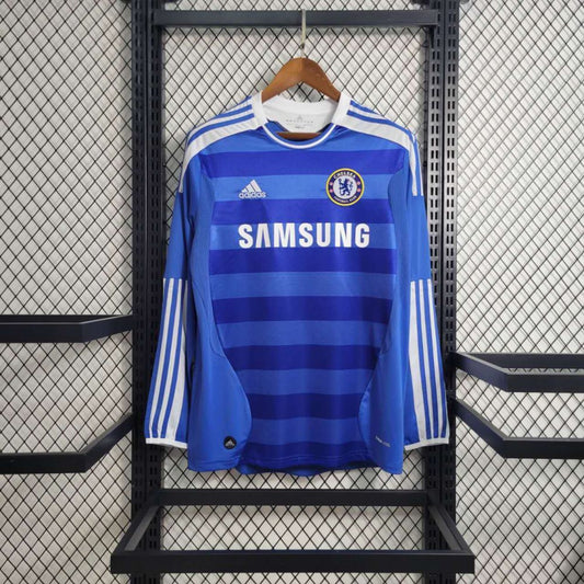 Camisa Retrô Manga Longa Chelsea I - Adidas 11/12
