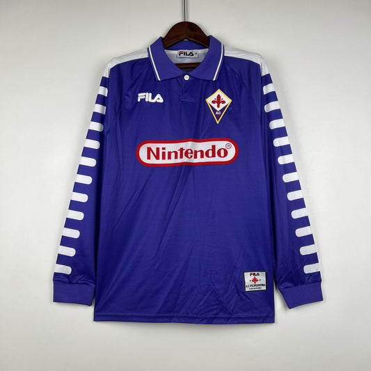 Camisa Retrô Manga Longa Fiorentina I - Fila 98/99