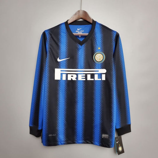 Camisa Retrô Manga Longa Inter de Milão I - Nike 10/11