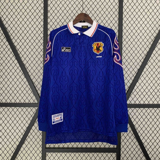 Camisa Retrô Manga Longa Japão I - Asics 1998