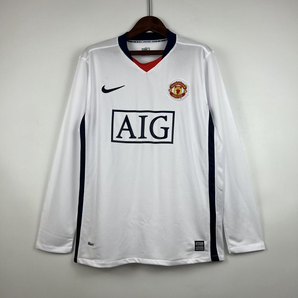 Camisa Retrô Manga Longa Manchester United II - Nike 07/08