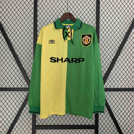 Camisa Retrô Manga Longa Manchester United II - Umbro 92/94