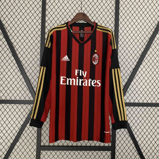 Camisa Retrô Manga Longa Milan I - Adidas 13/14