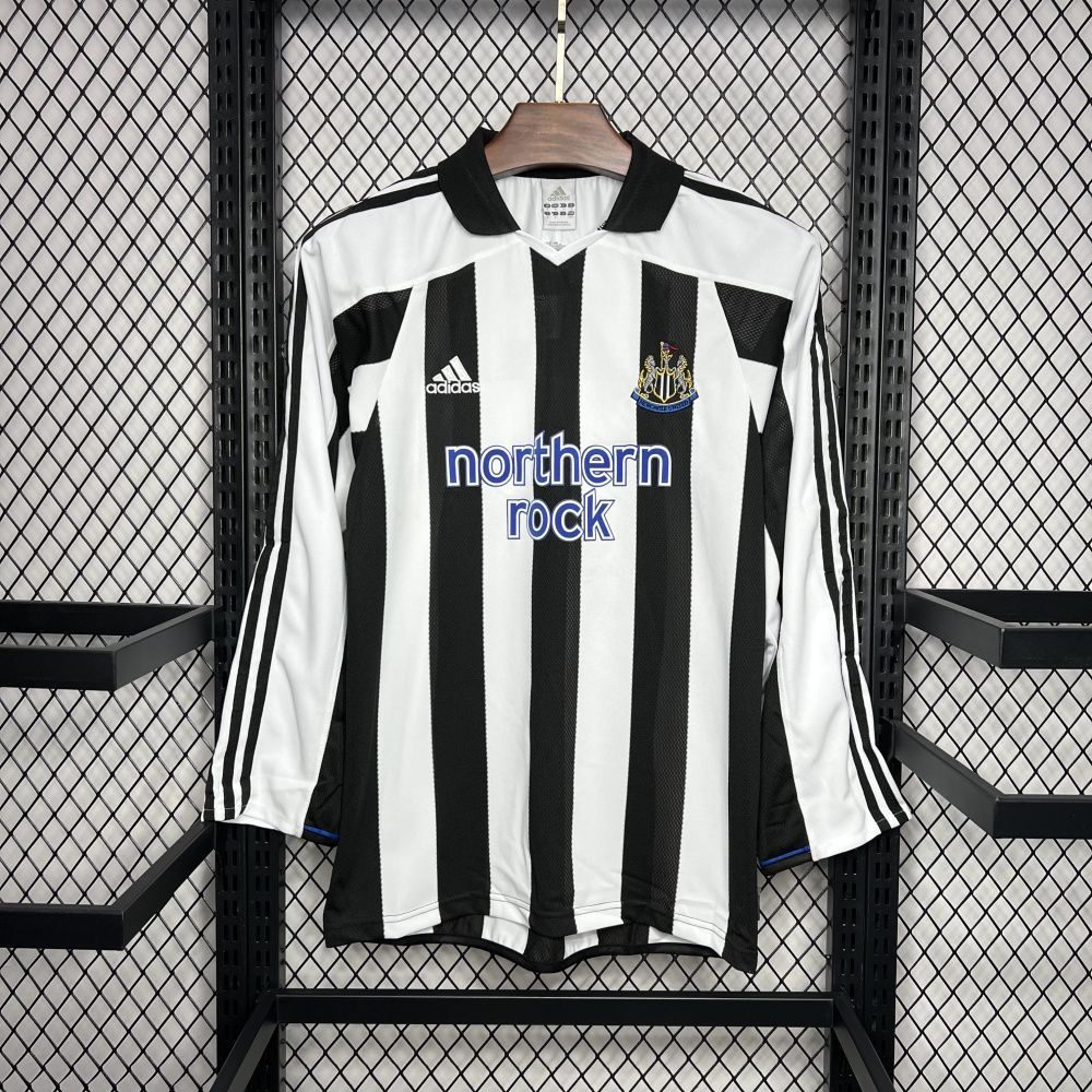 Camisa Retrô Manga Longa Newcastle United I - Adidas 03/05