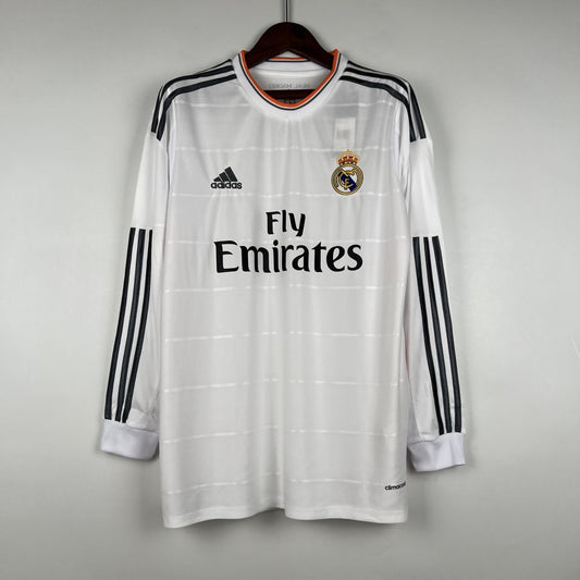 Camisa Retrô Manga Longa Real Madrid I - Adidas 13/14