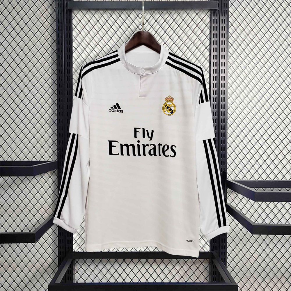Camisa Retrô Manga Longa Real Madrid I - Adidas 14/15
