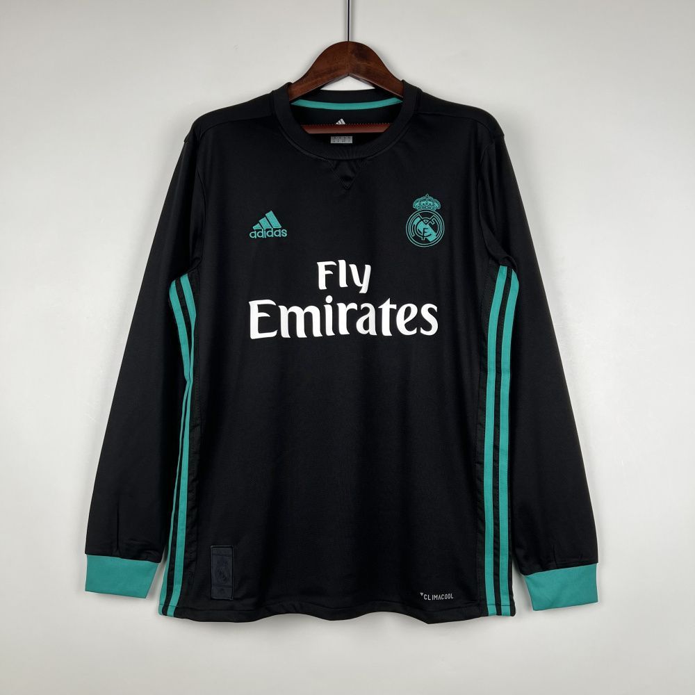 Camisa Retrô Manga Longa Real Madrid III - Adidas 17/18