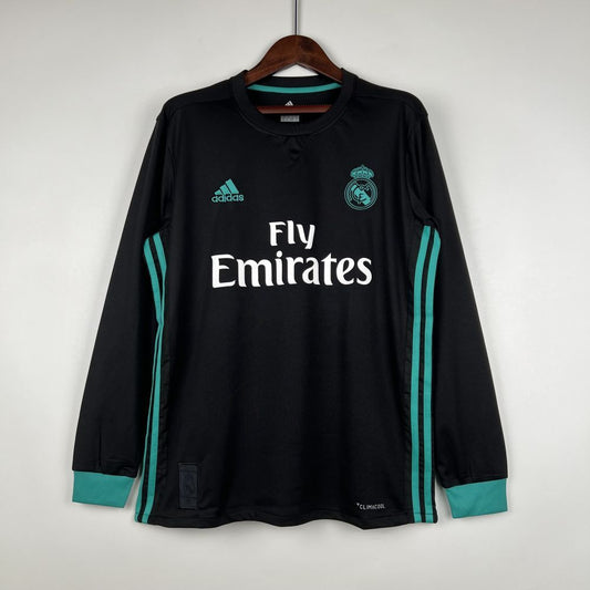 Camisa Retrô Manga Longa Real Madrid III - Adidas 17/18