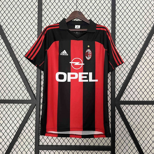 Camisa Retrô Milan I - Adidas 01/02