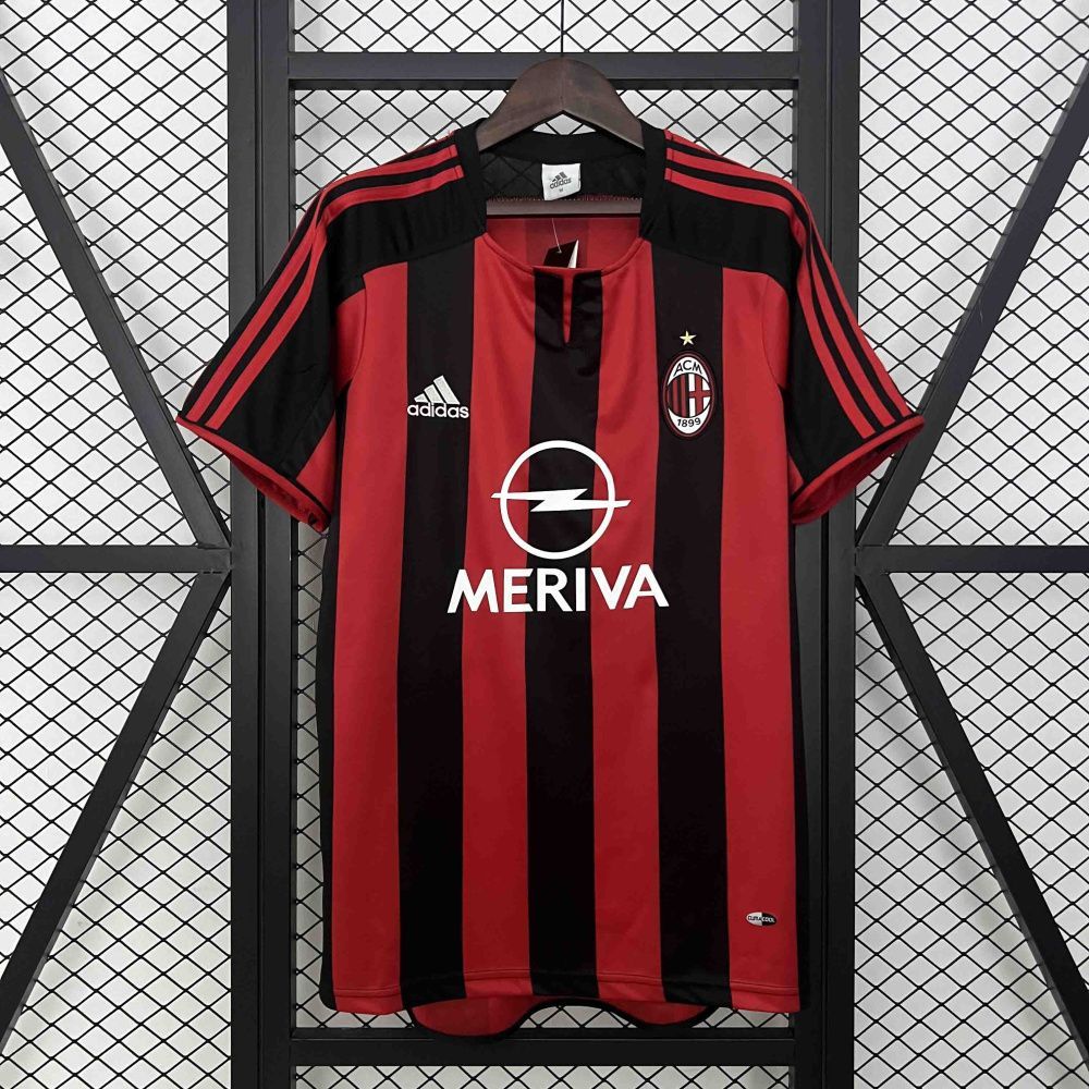 Camisa Retrô Milan I - Adidas 03/04