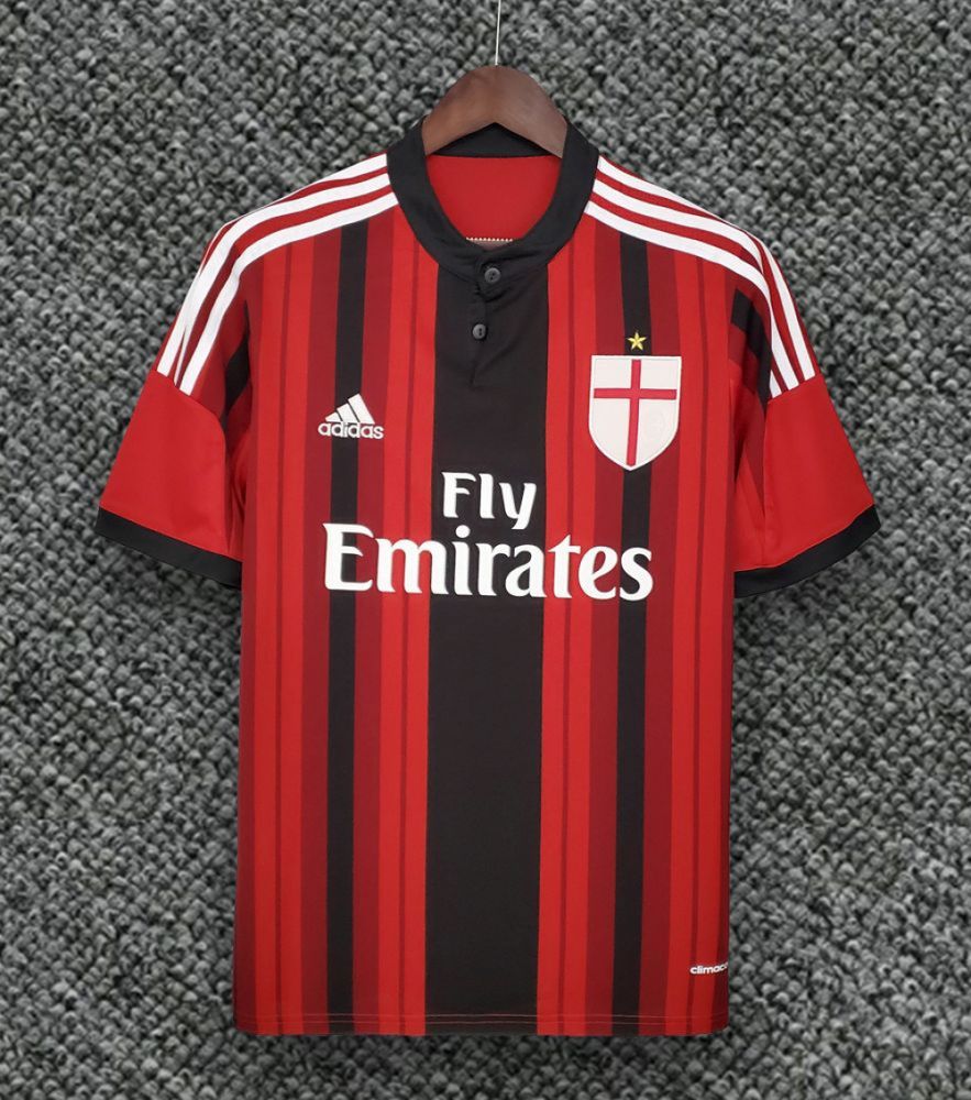 Camisa Retrô Milan I - Adidas 14/15