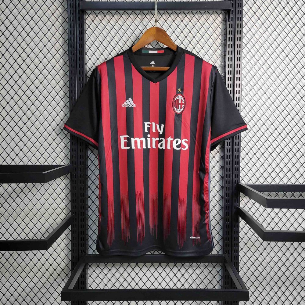 Camisa Retrô Milan I - Adidas 16/17