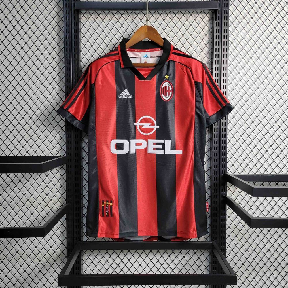 Camisa Retrô Milan I - Adidas 98/99
