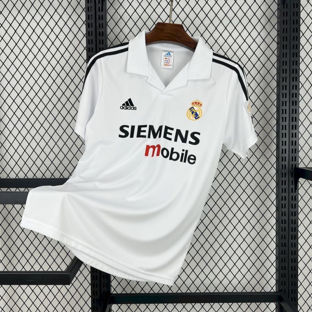 Camisa Retrô Real Madrid I - Adidas 02/03