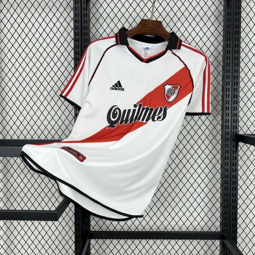 Camisa Retrô River Plate I - Adidas 00/01