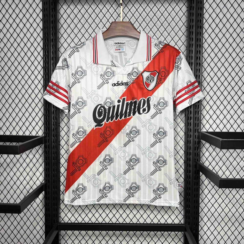 Camisa Retrô River Plate I - Adidas 95/96