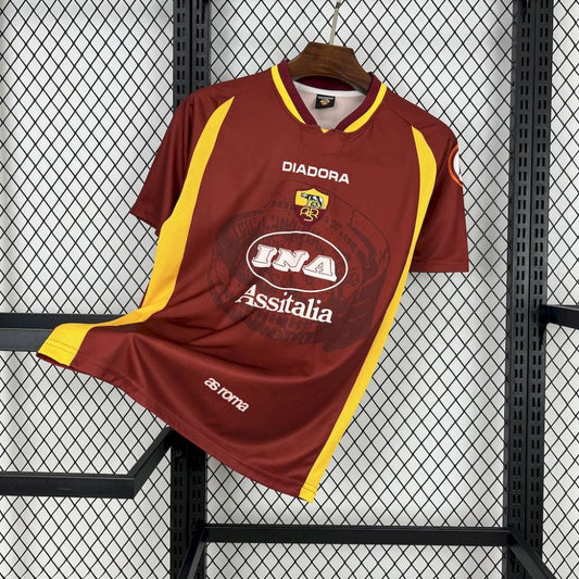 Camisa Retrô Roma I - Diadora 95/96