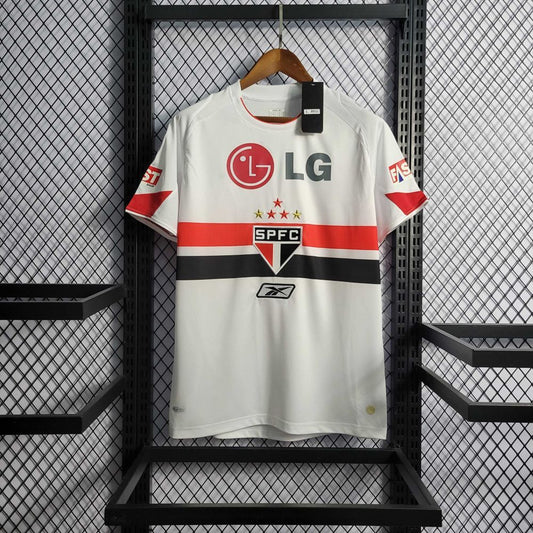 Camisa Retrô São Paulo I - Reebok 06/07