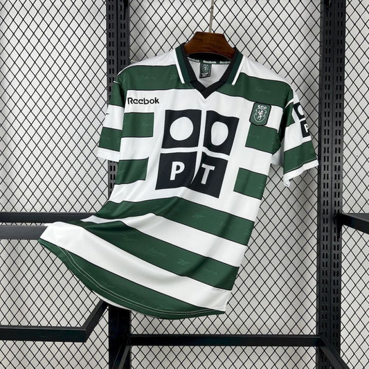 Camisa Retrô Sporting I - Rebook 00/01
