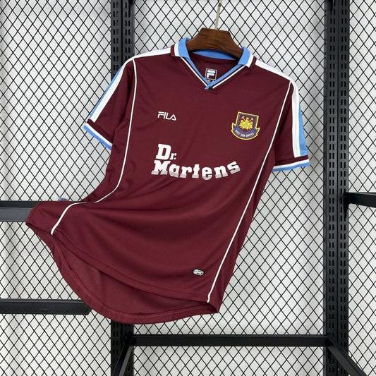 Camisa Retrô West Ham I - Fila 99/01