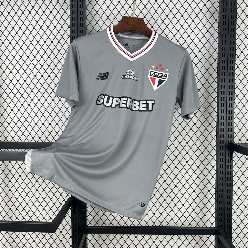 Camisa Masculina São Paulo Grey Days - New Balance 25/26