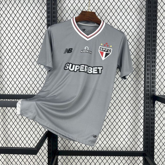 Camisa Masculina São Paulo Grey Days - New Balance 25/26